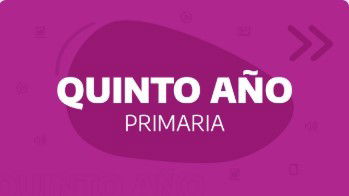 Todas las actividades para quinto año