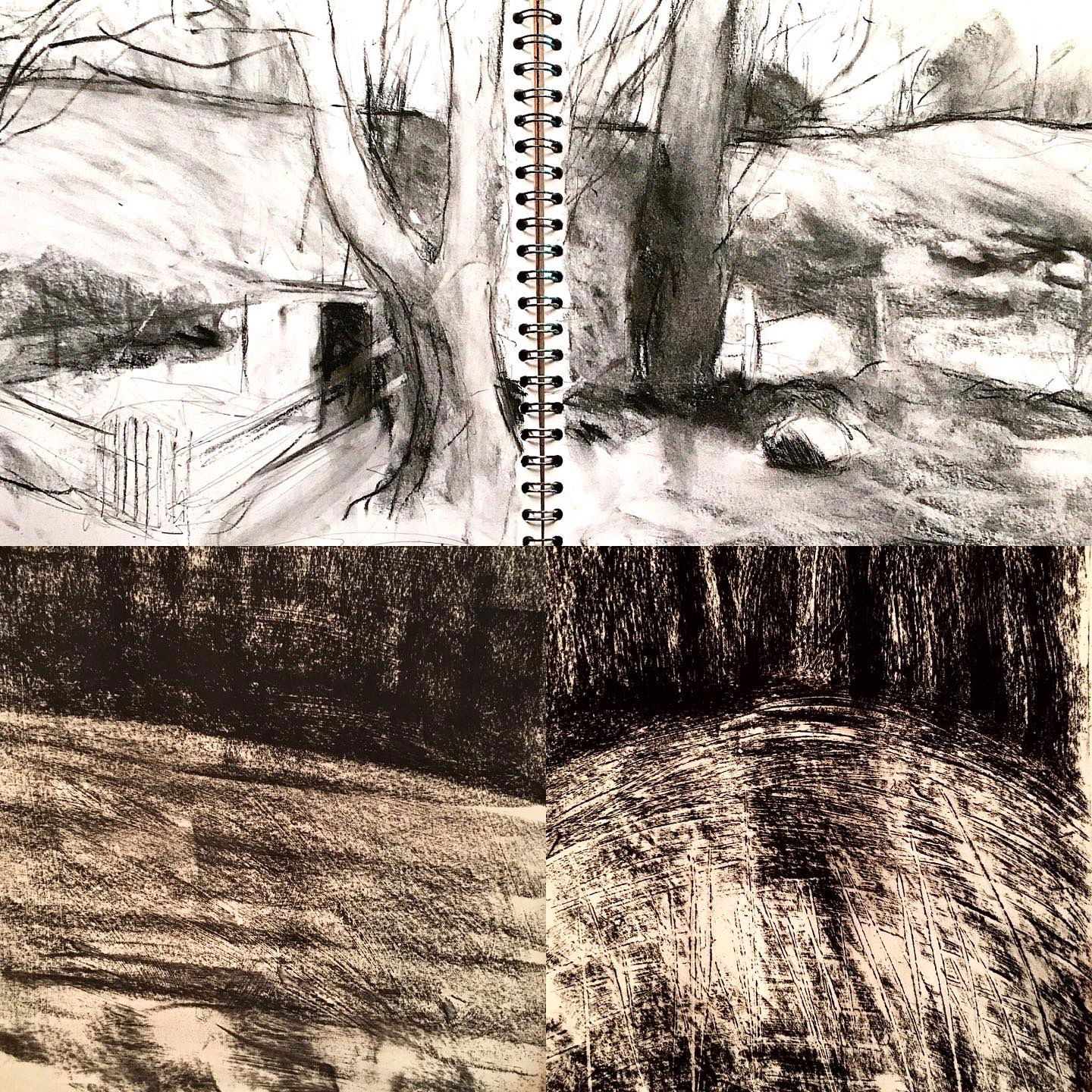 Sketches at Brithdir, Dolgellau