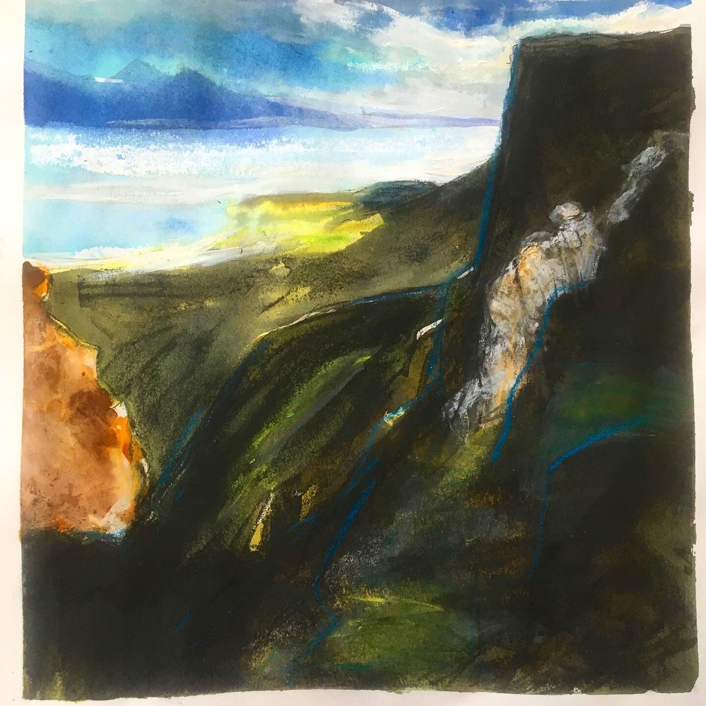 From the 'Finger of God', Isle of Eigg
