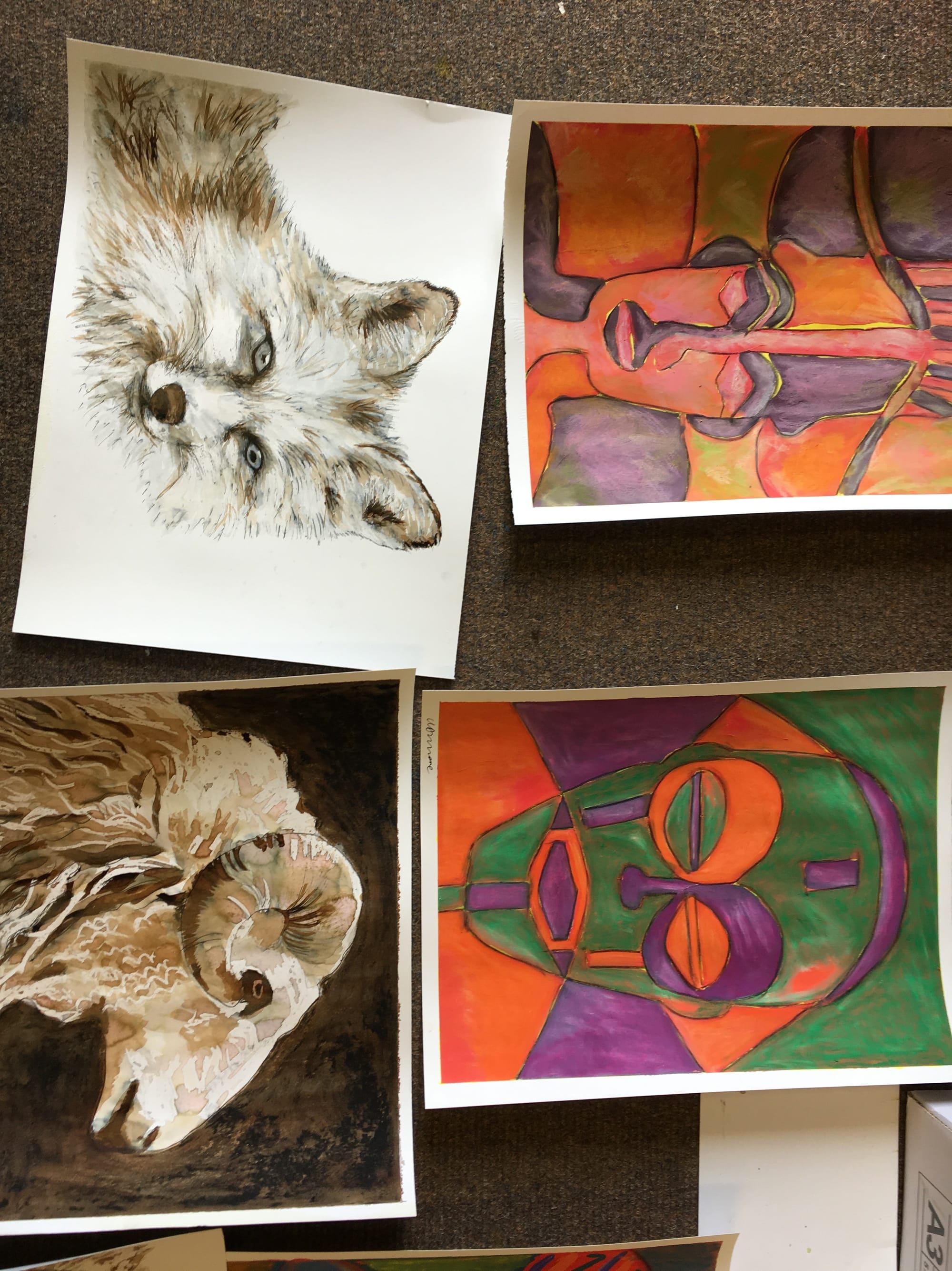 Adult mixed media workshop