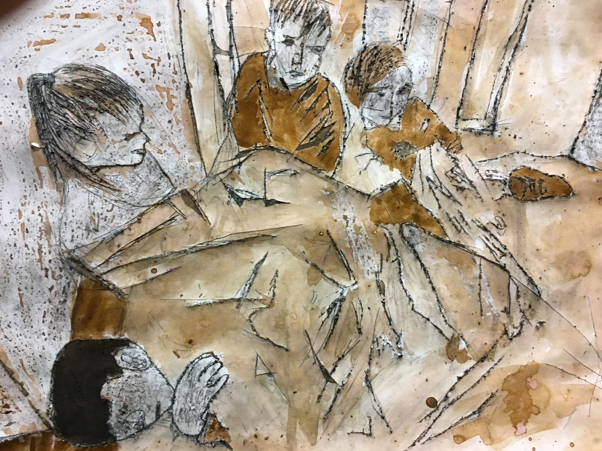 Year 6 HenryMoore inspired project