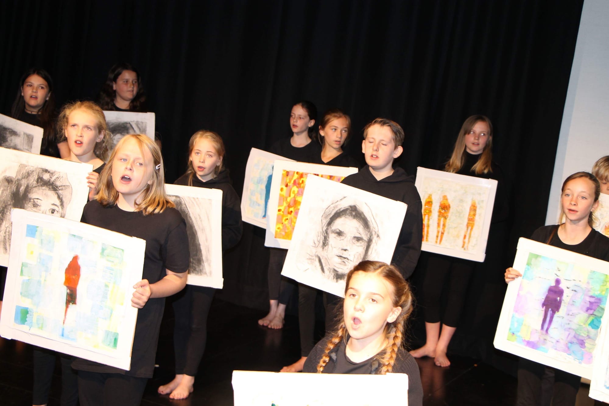 Still from performance at Stroyhouse