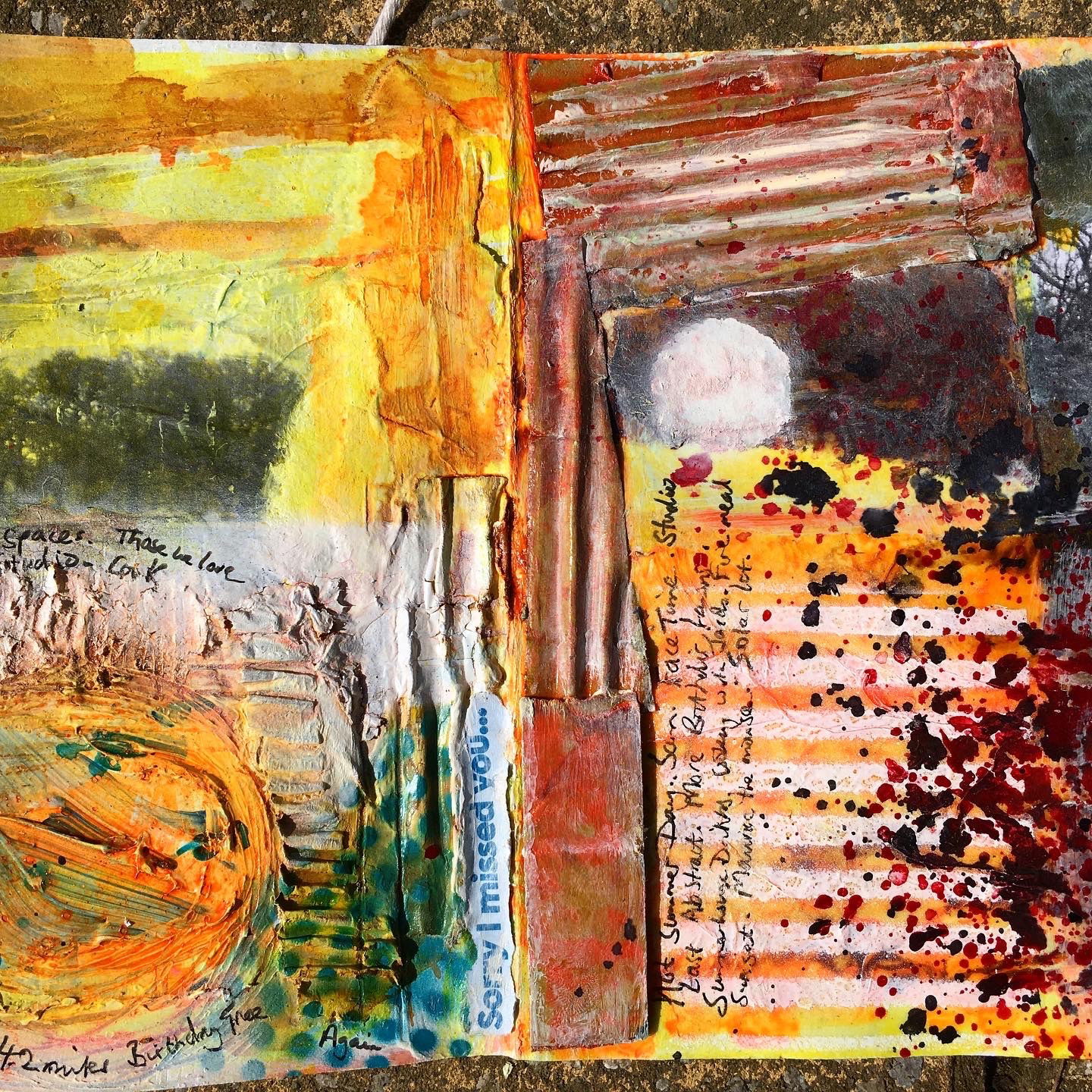 Detail from ockdown sketchbook 3