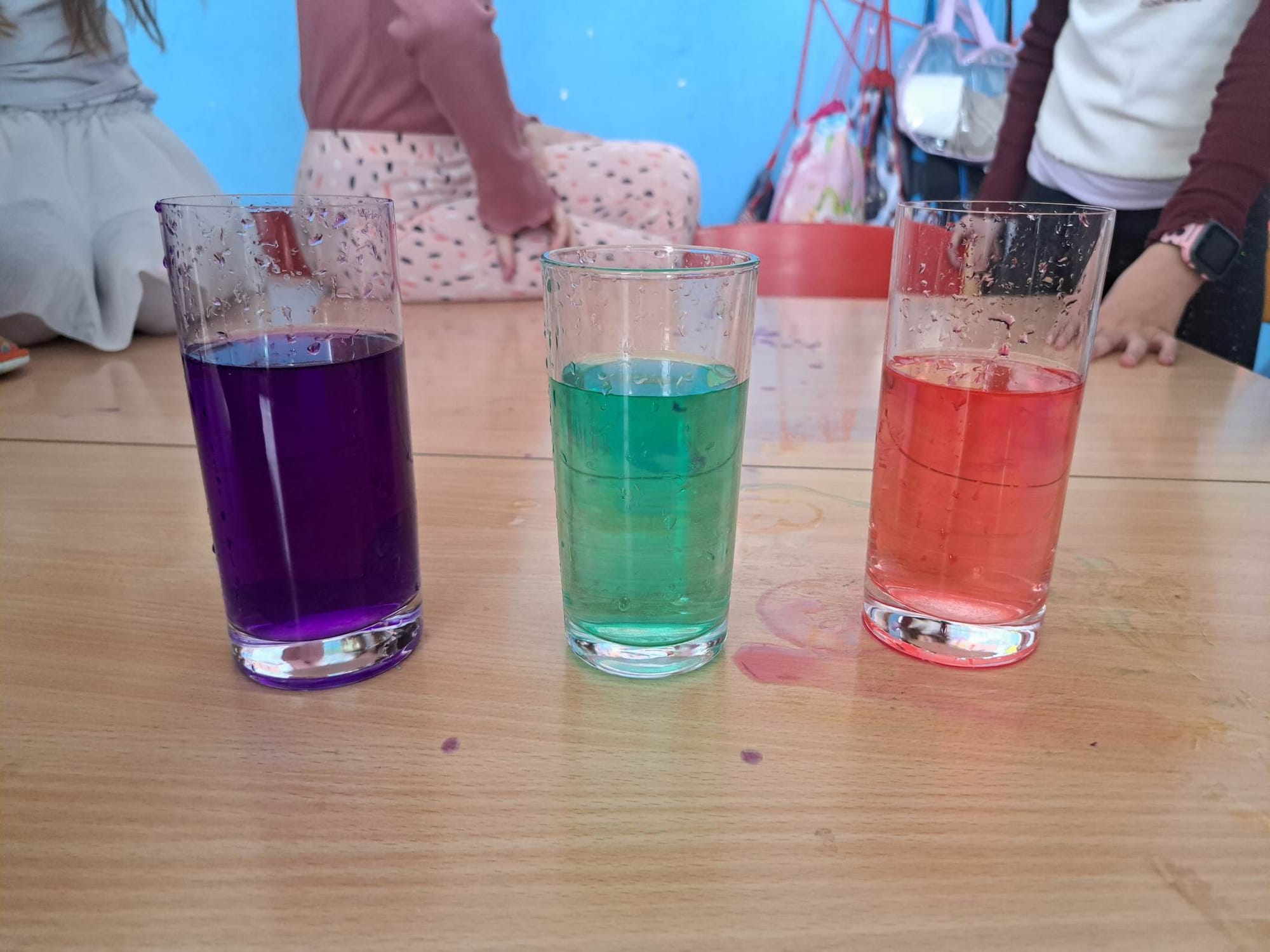 Týždeň vody I. a II. oddelenie - kolobeh vody a pokusy s vodou