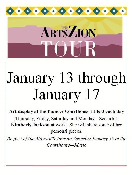 Arts to Zion Studio Tour
