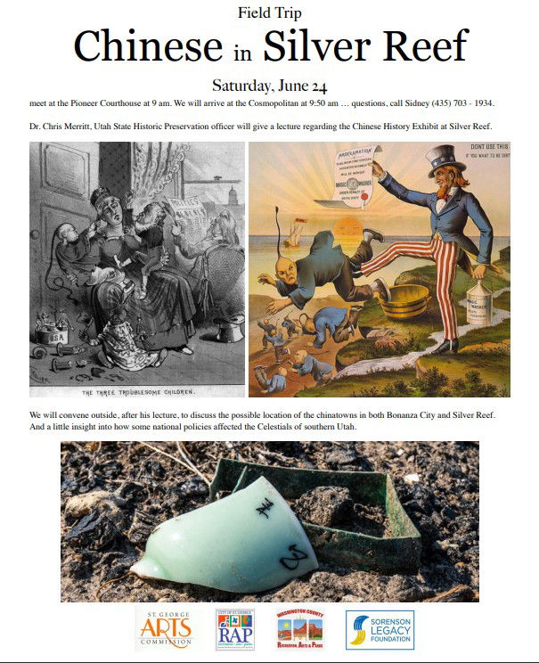 6-24-2023 Field Trip to Silver Reef - Chinese Exhibit and more