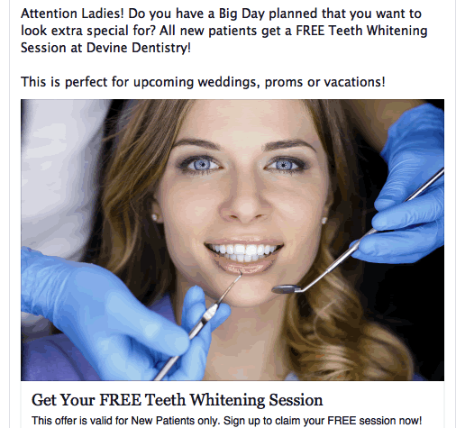 Facebook Dental Ads