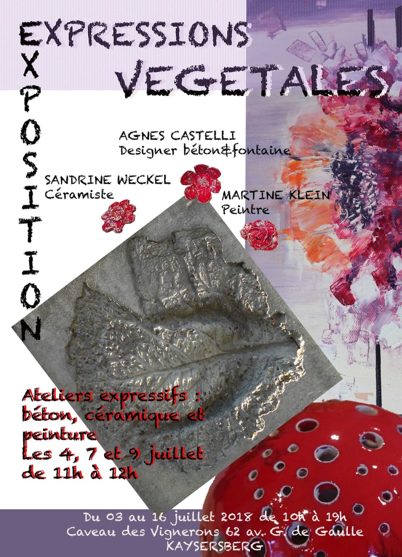 Exposition " Expressions végétales"
