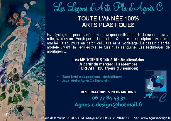 LECON ARTS PLA ADOS ADULTE