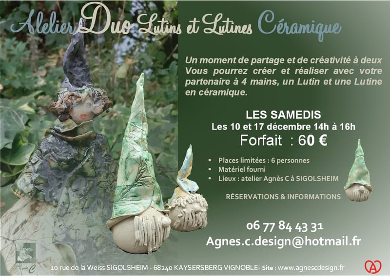Atelier Duo Lutins et Lutines