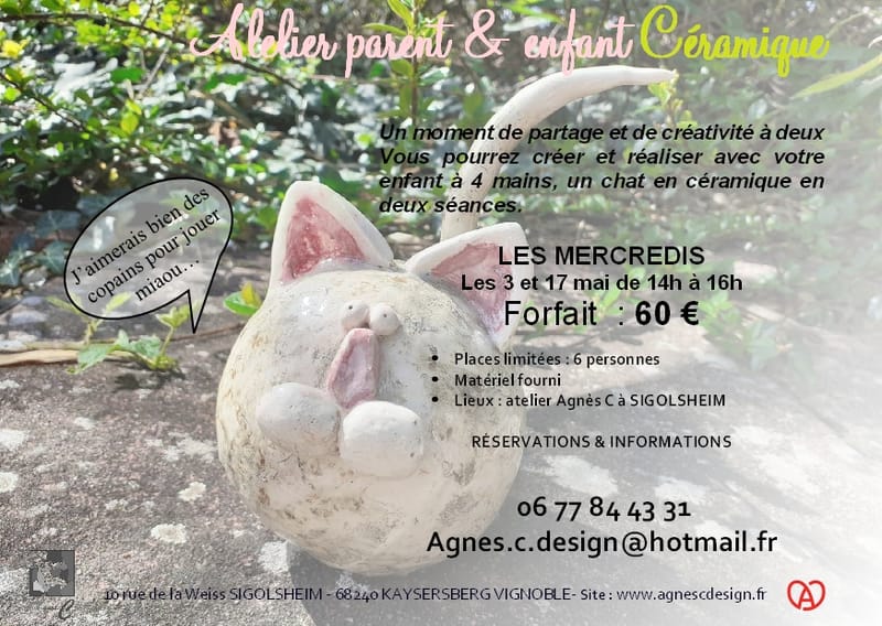 ATELIER PARENT ENFANT CERAMIQUE