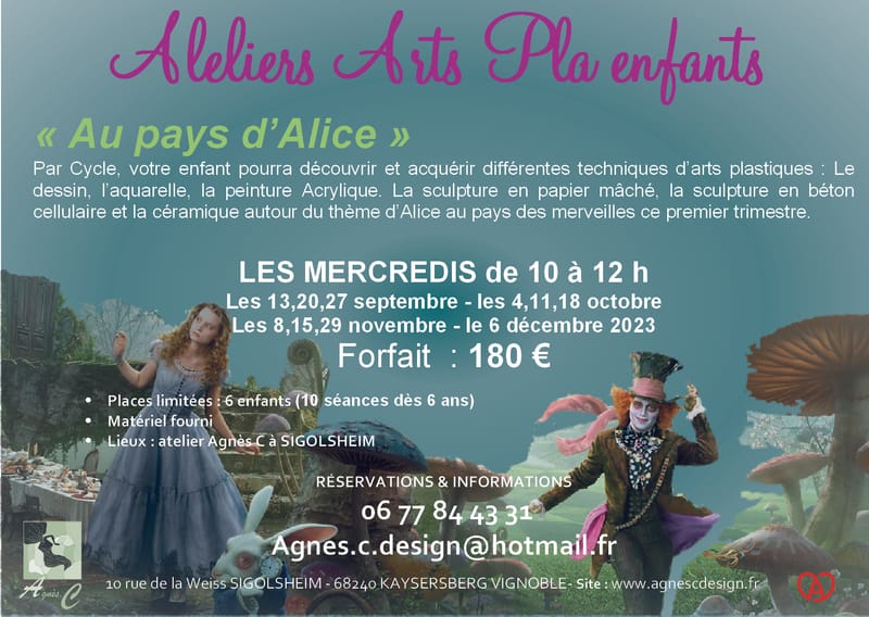 ATELIERS ARTS PLA ENFANTS
