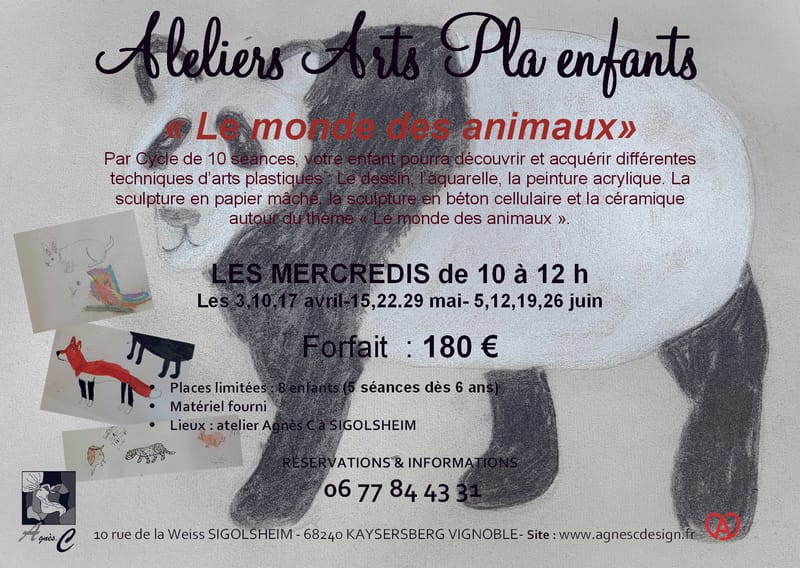 ATELIER ARTS PLA ENFANTS