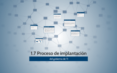 1.7-Proceso de implantación del gobierno de T.I.