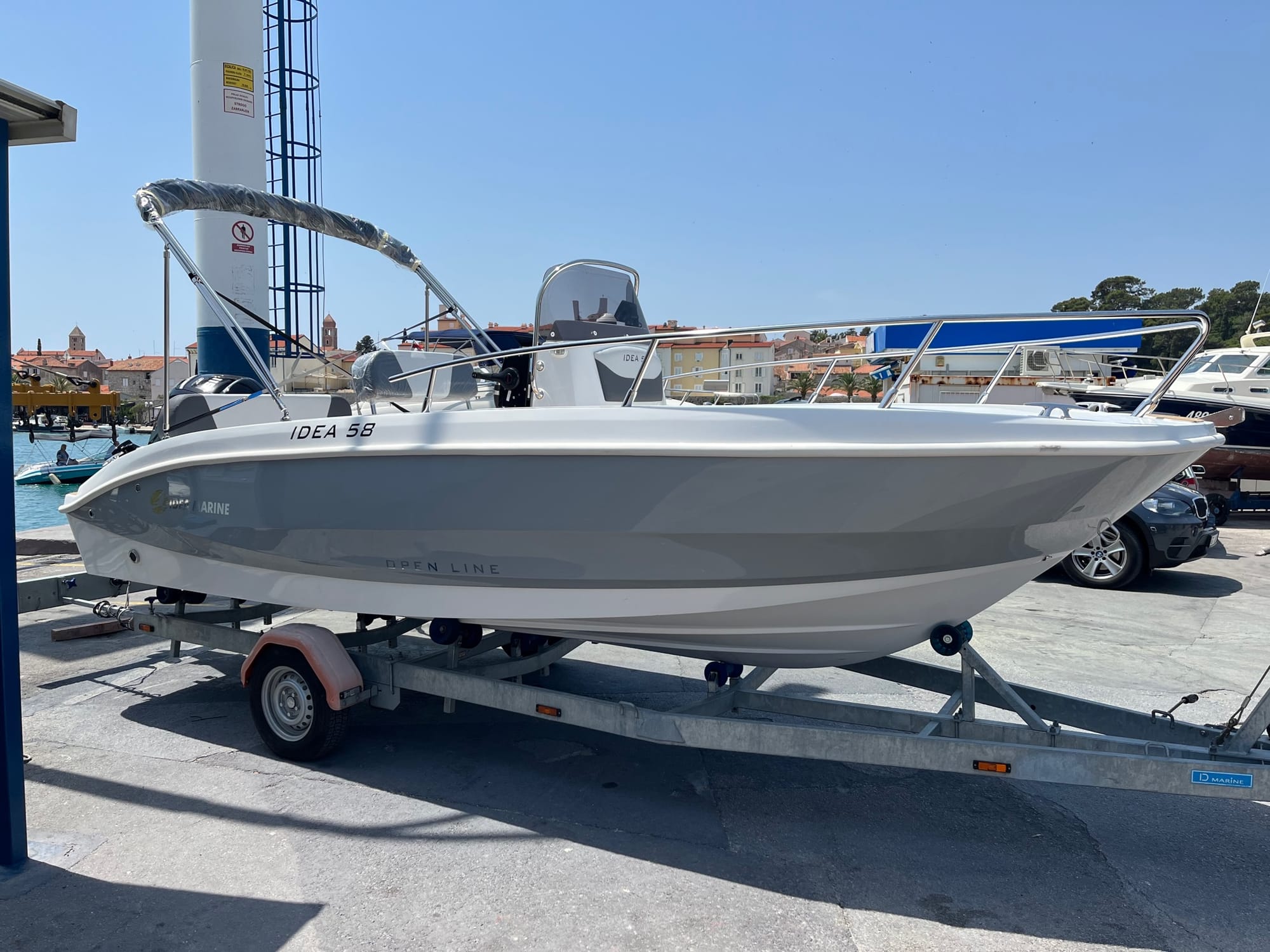 IDEA Marine Open 58 mit 115 PS  Baujahr 2022 - Boot mit Navi und Radio