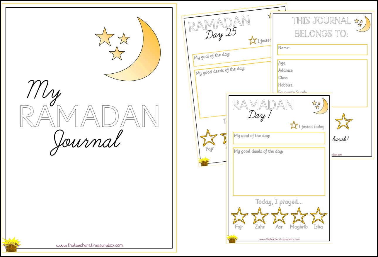 Ramadan Journal (Ages 7+)