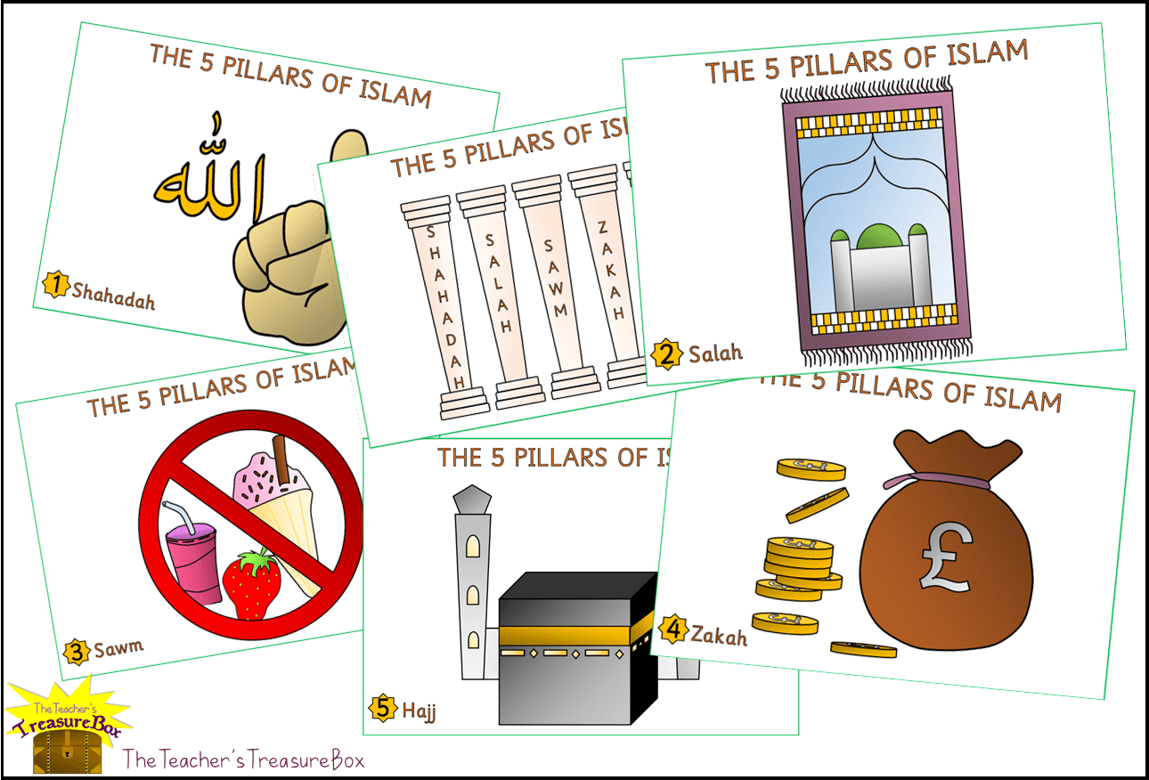 The 5 Pillars of Islam Posters