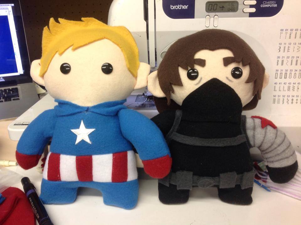 Cap and Bucky