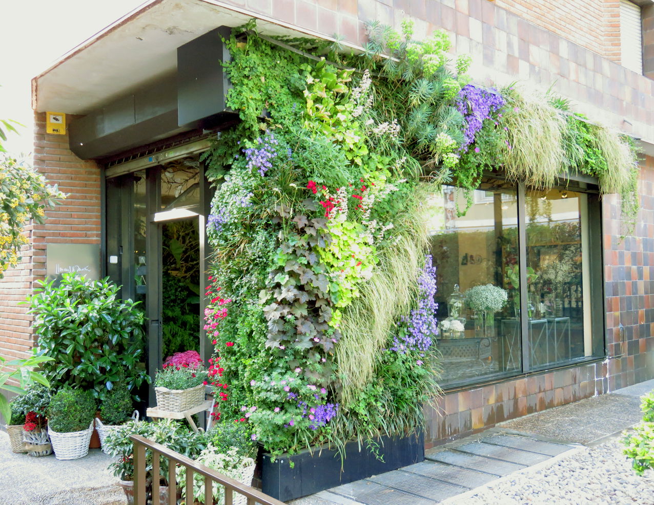 Jardín Vertical Llorents&Durán  Paseo de la Habana, Madrid 2013