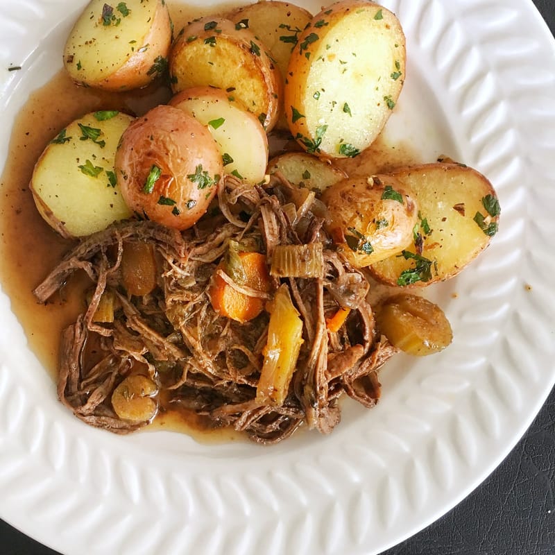 Tapapecho a la olla (Bendito Brisket)