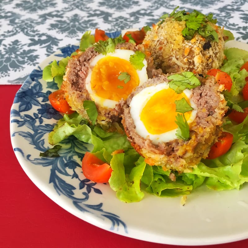 Huevos a la Escocesa al Horno