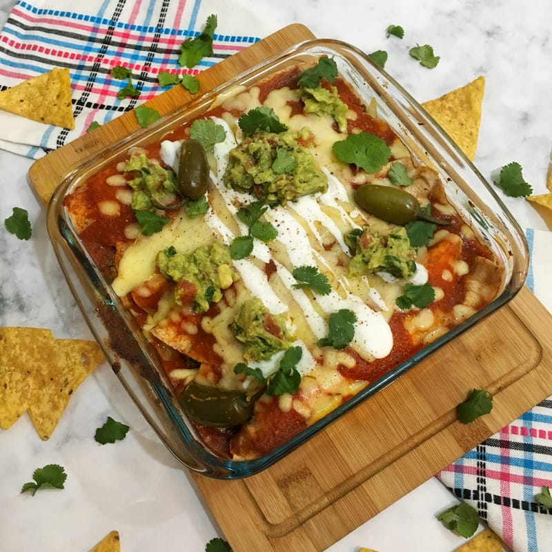 Enchiladas Saludables