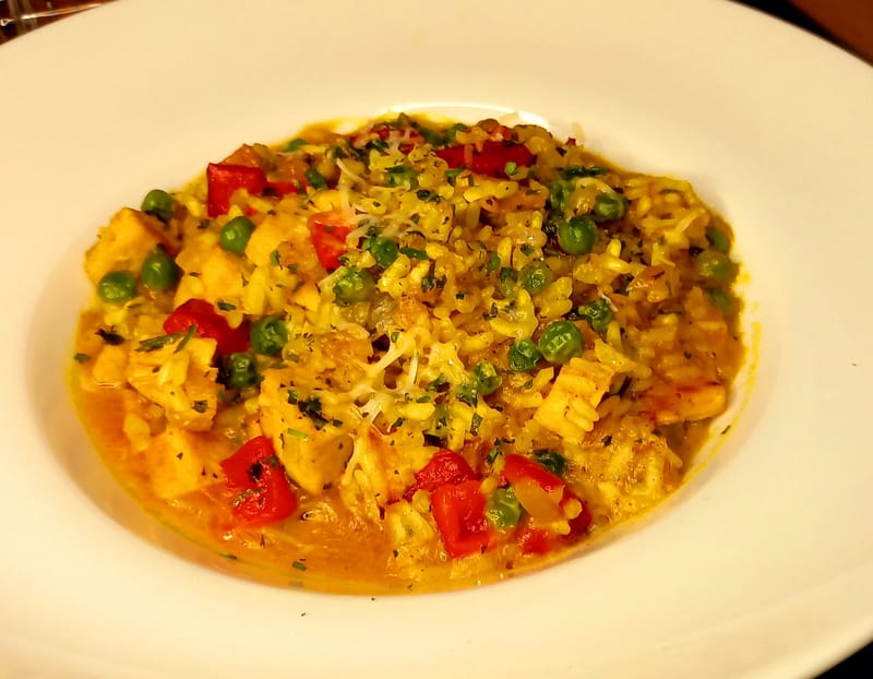 Risotto de Pollo al Curry