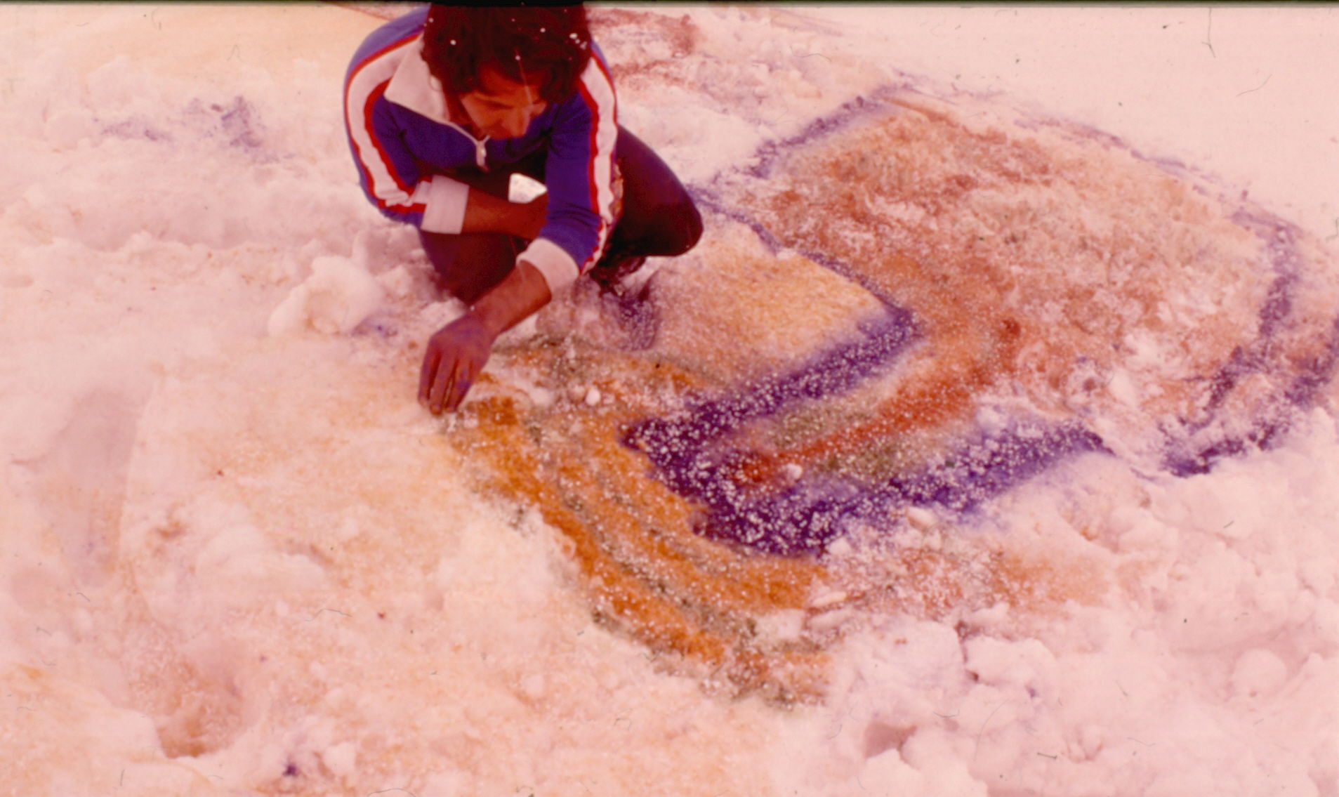 My first Snow Paintings try 1968