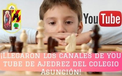 Llego el canal de You Tube de Ajedrez de Primaria