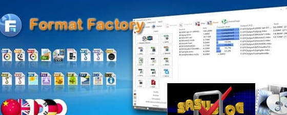 محول الصيغ ** Format Factory