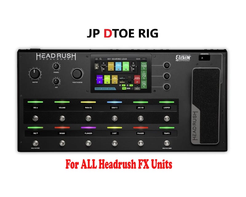 New Vintage Audio | Headrush | JP DTOE Rig