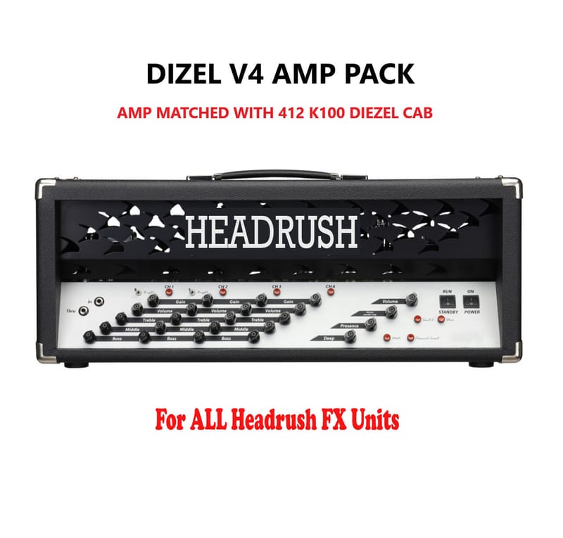 ギター Diezel VH-4 Diezel VH4 100-watt 4-channel Tube Head | Sweetwater