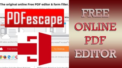 Créer facilement un pdf modifiable avec PDFescape