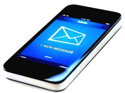 Messagerie sur Mobile (boite académique)