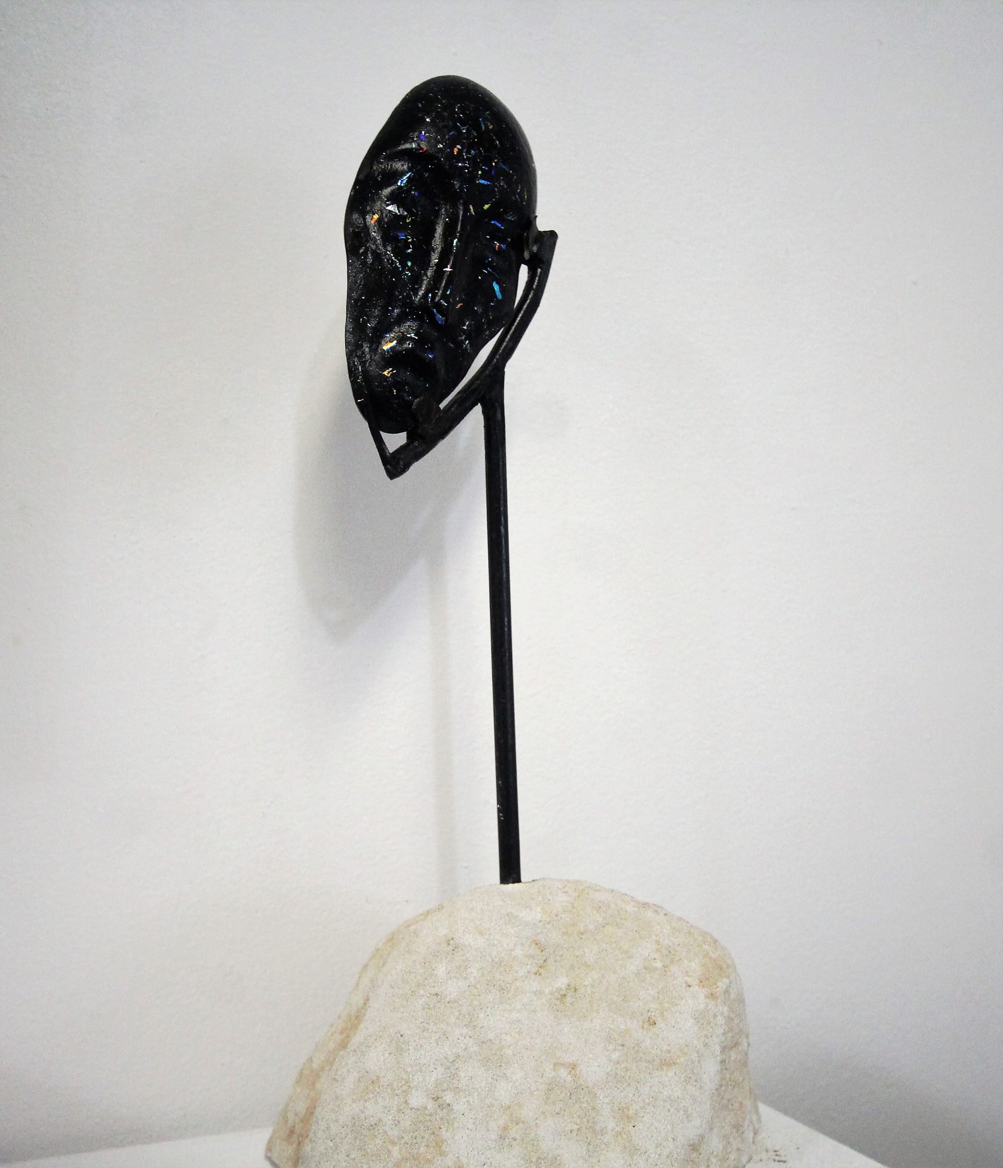 Face on a Stick