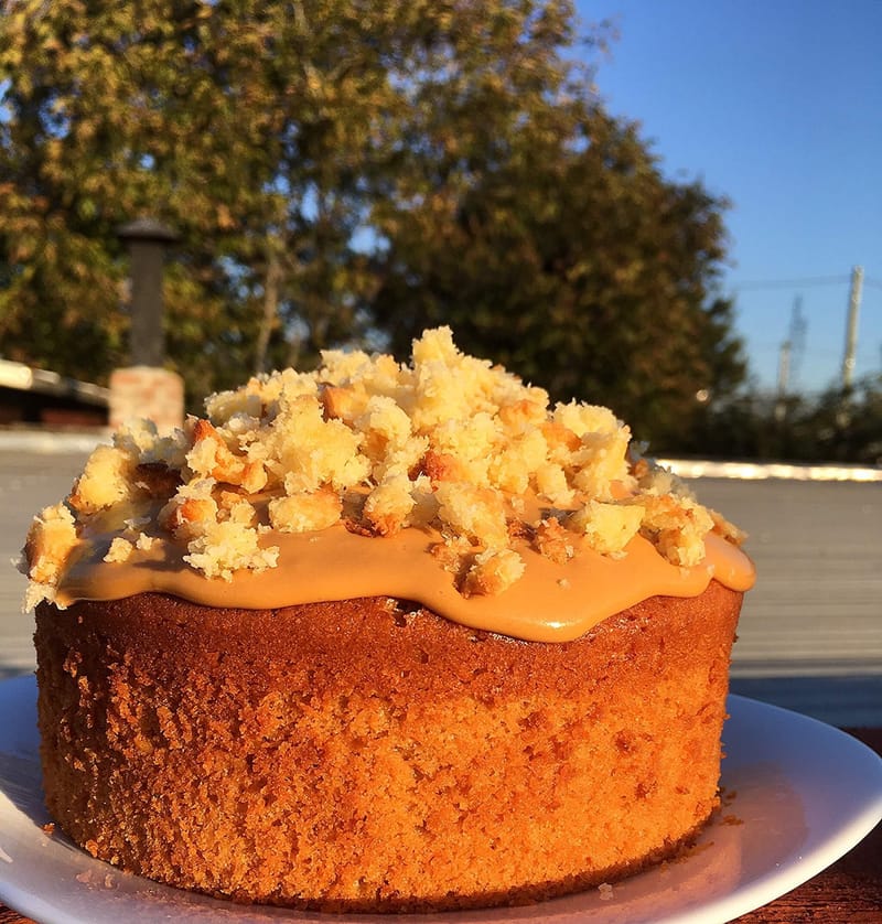 SIMPLE de COCO Y DULCE DE LECHE: