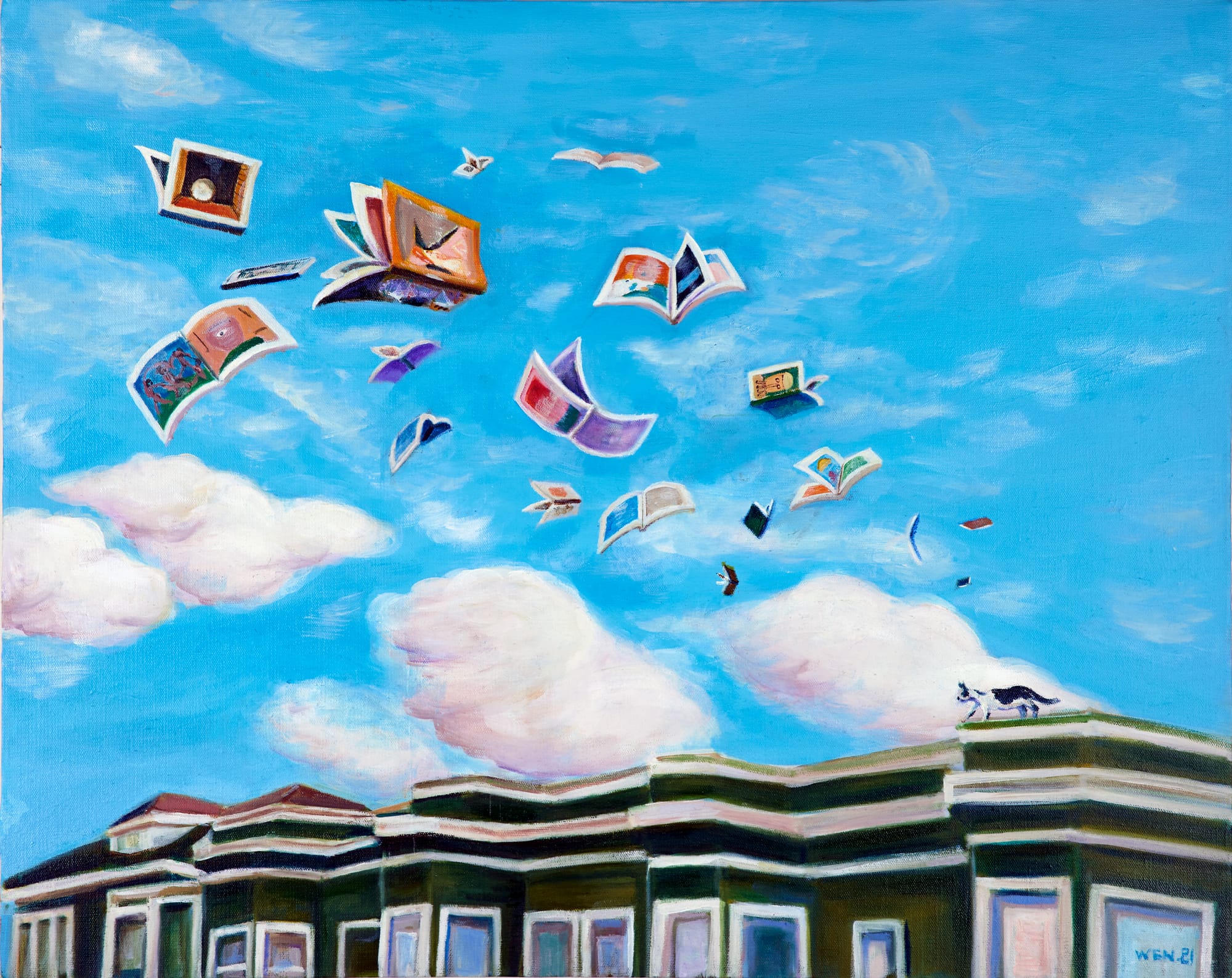 Ted Wen- 文桂川: Books #108 Houses