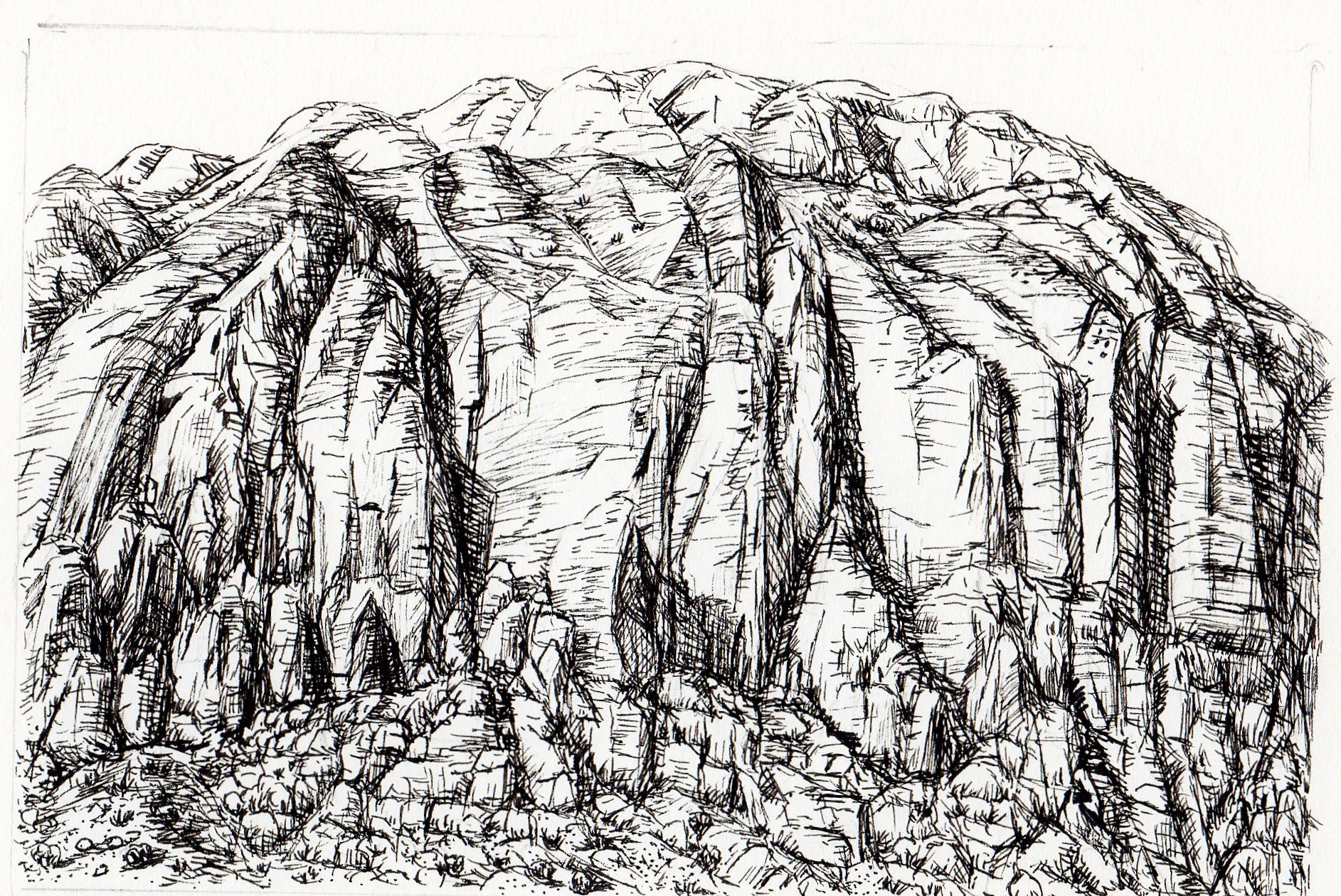 Ted Wen 文桂川 Mountain(Zion National Park)