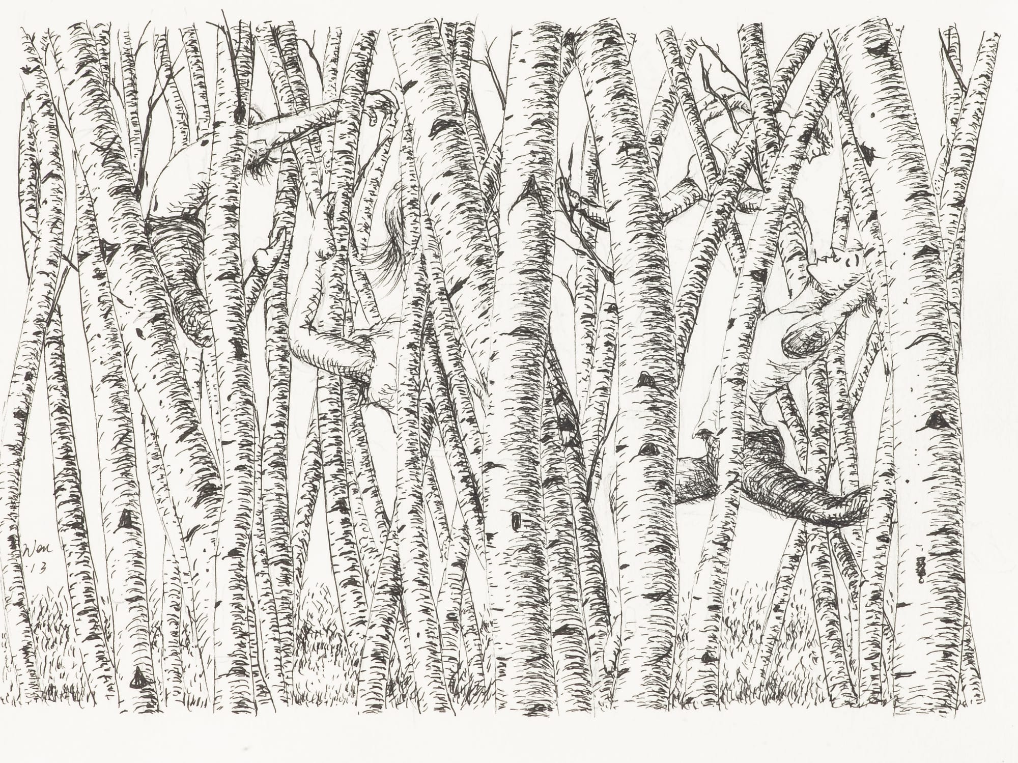 Ted Wen  文桂川  Dancing: Jumping in Forest