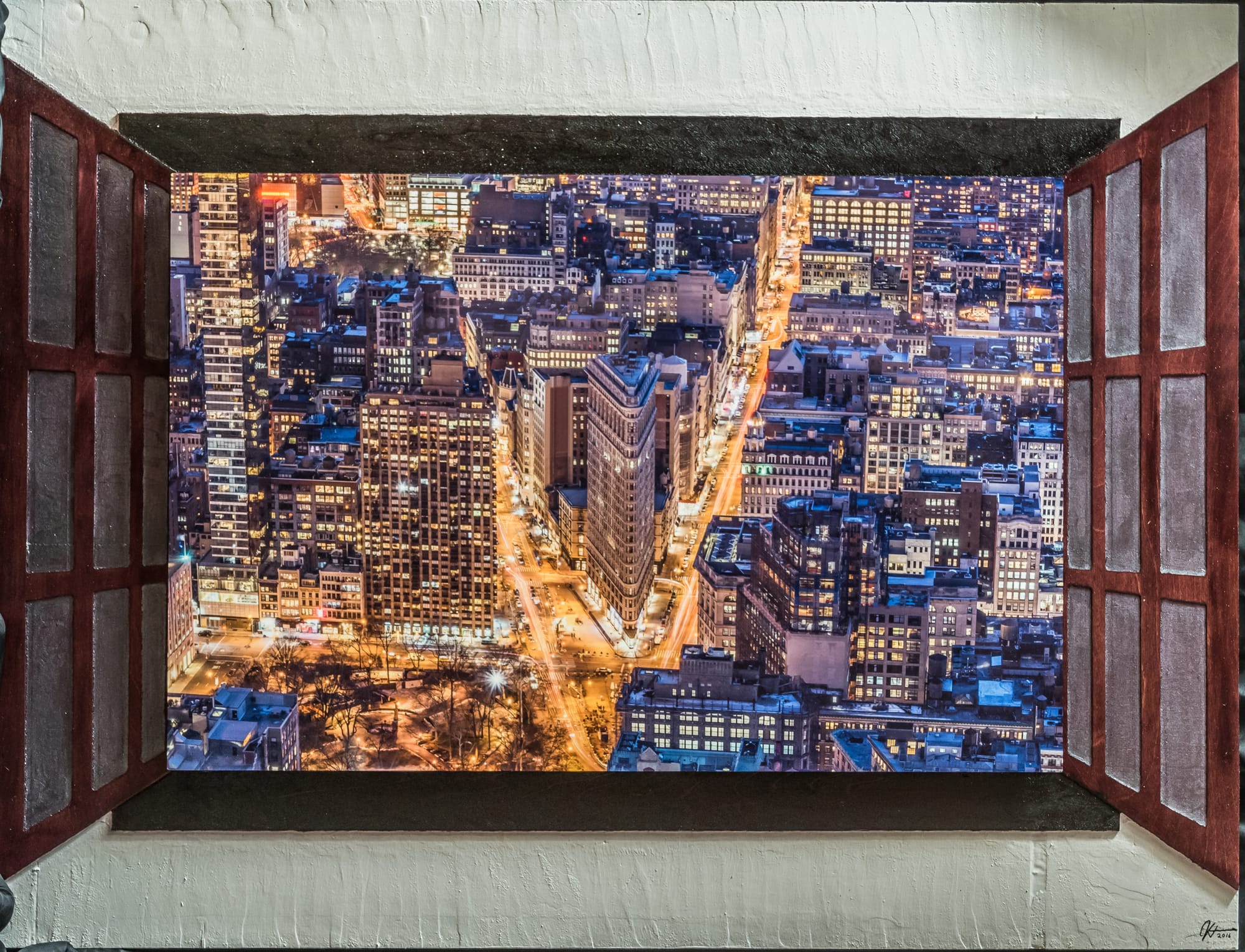 ROOM WITH A VIEW ~2017~ 32"x42" (---SOLD---)