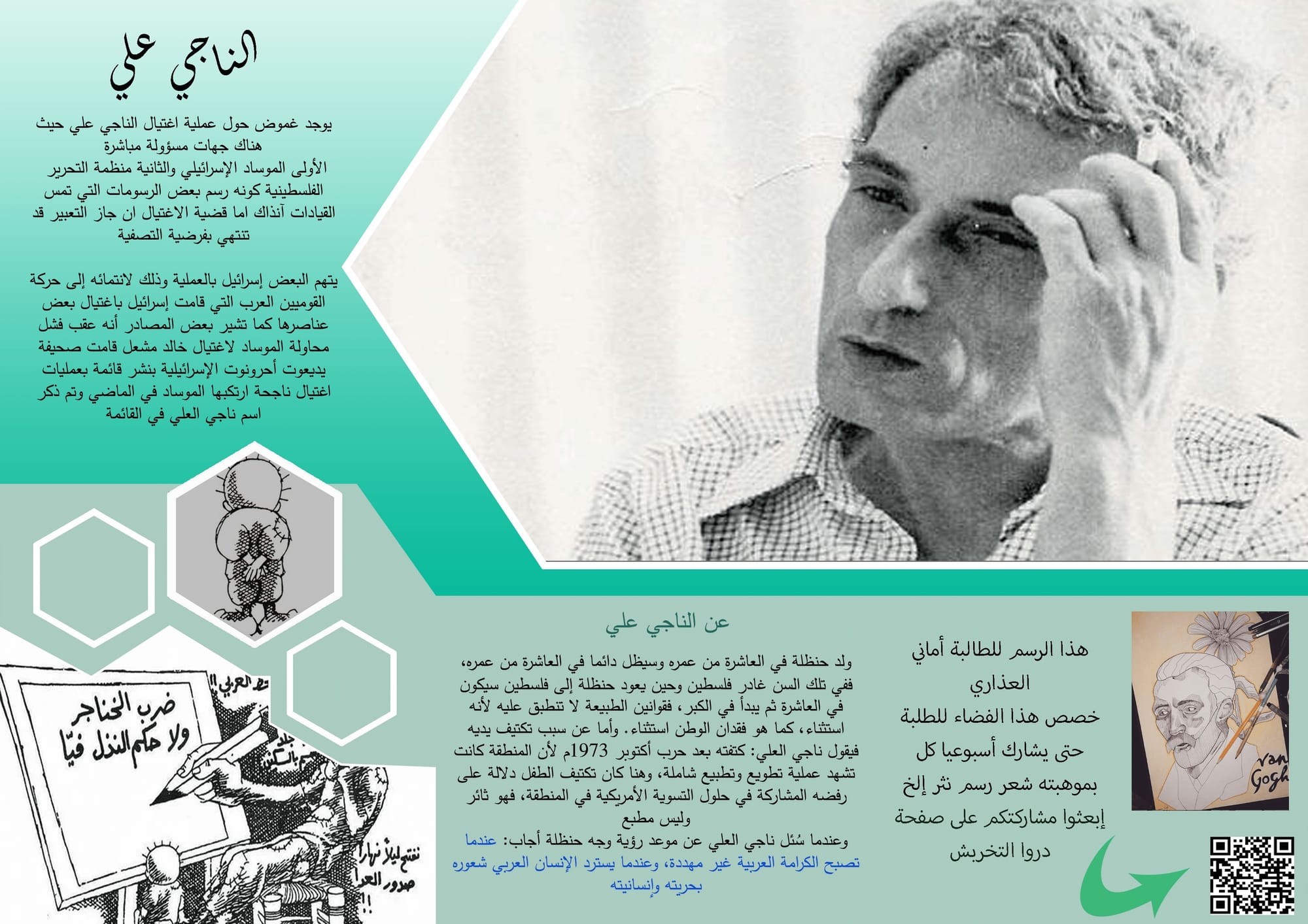 : العدد الاول من نشرية حنظلة