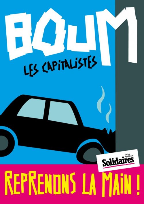 Non aux parcours de galère et à la misère !
Nos vies valent plus que leurs profits :
redistribution des richesses !