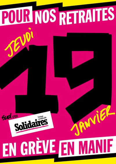 La retraite à 64 ans 
et 43 annuités… 
c’est NON !