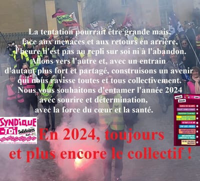En 2024, toujours et plus encore le collectif !