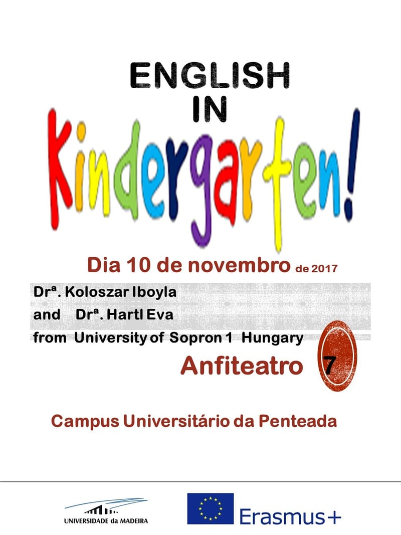 ENGLISH IN KINDERGARTEN Conference