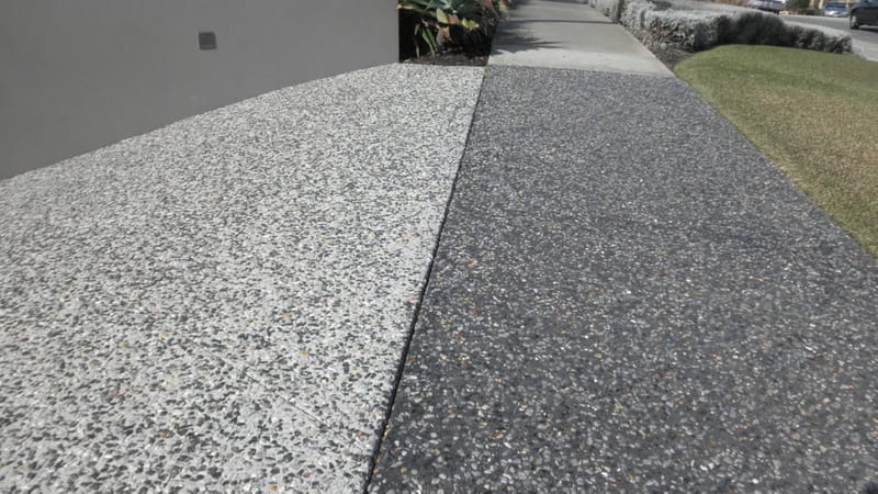 Exposed Aggregate paving