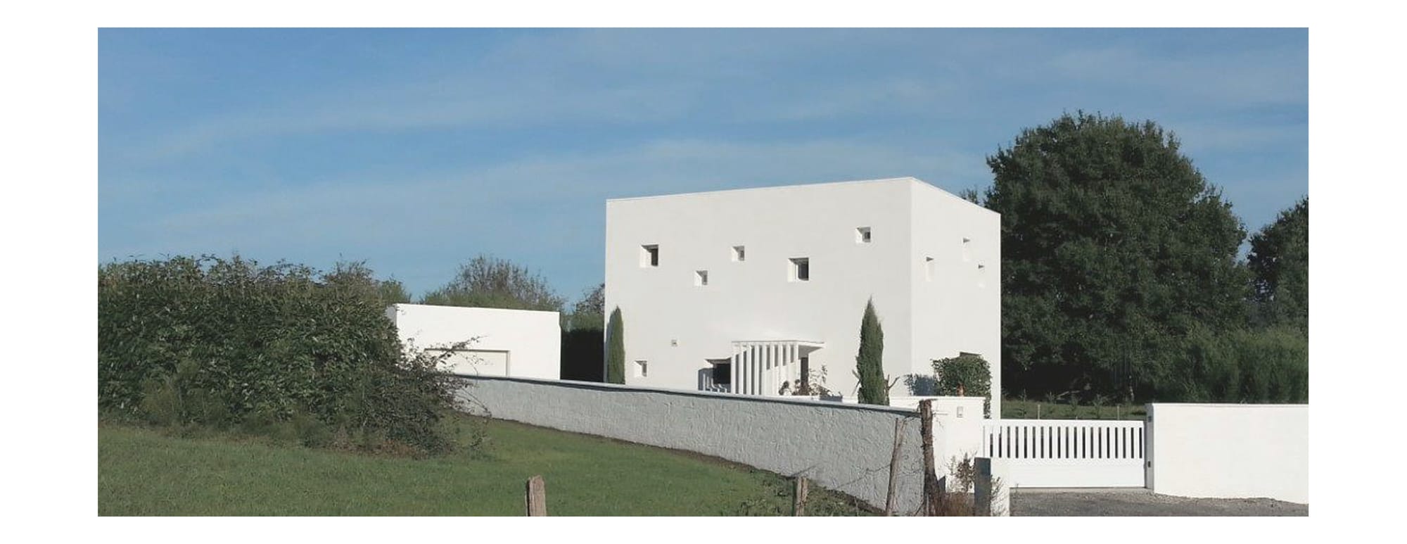 Maison dans le paysage