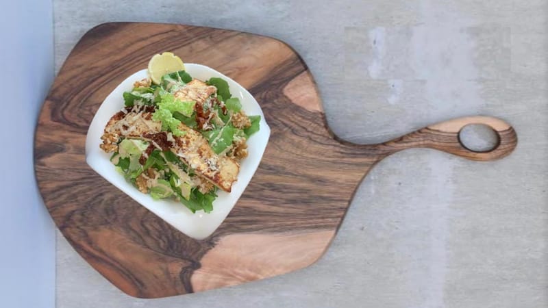 سلطة الحلوم - Halooumi Salad