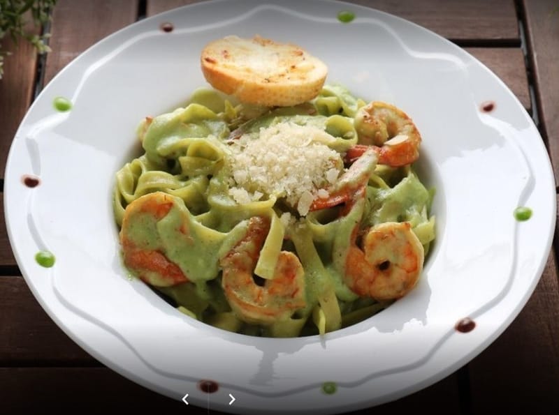 بيستو روبيان – Shrimp Pesto
