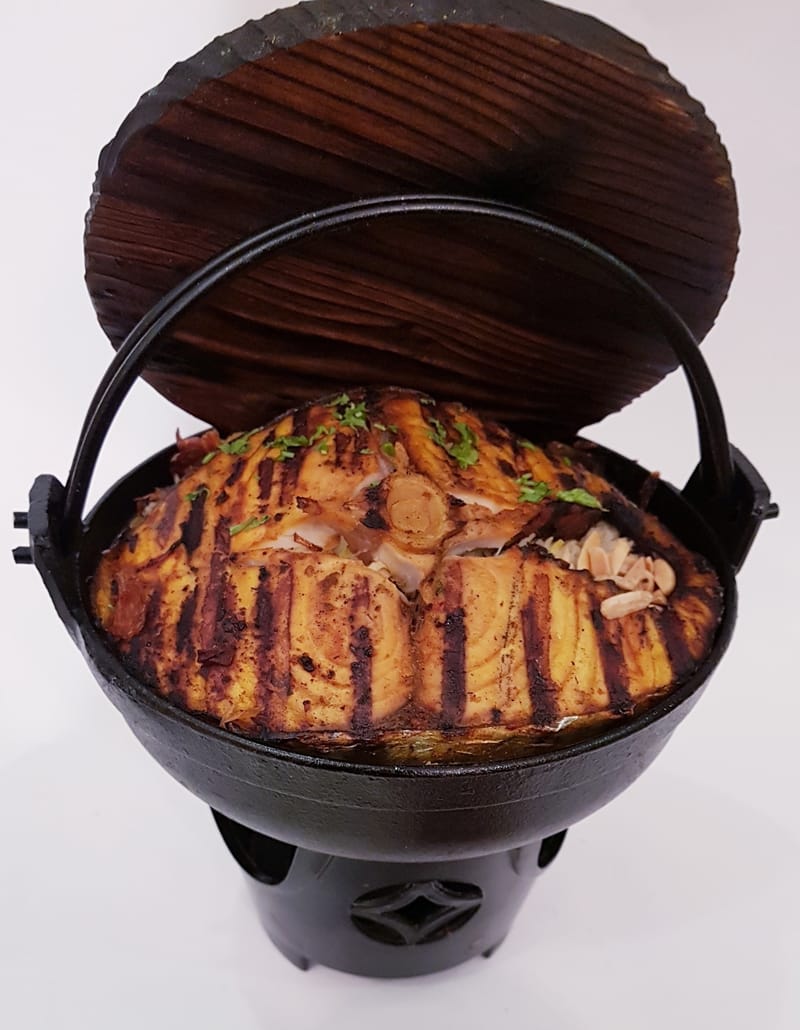 شريحة كنعد مع الأرز - Kanad Steak With Rice